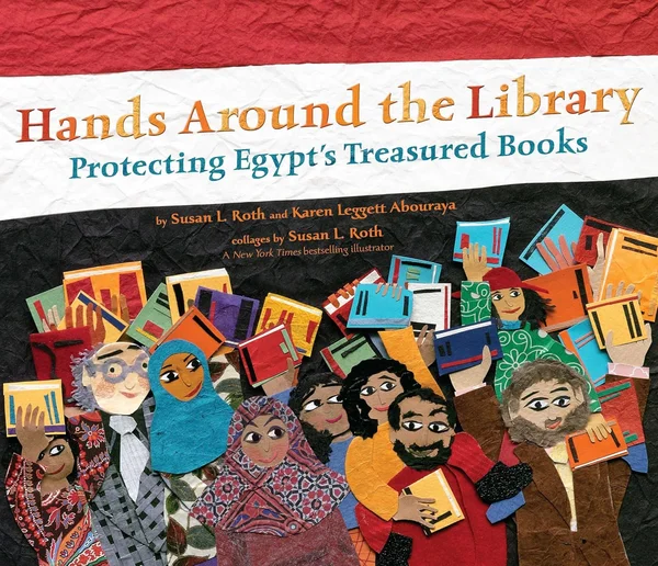 HANDS AROUND THE LIBRARY!