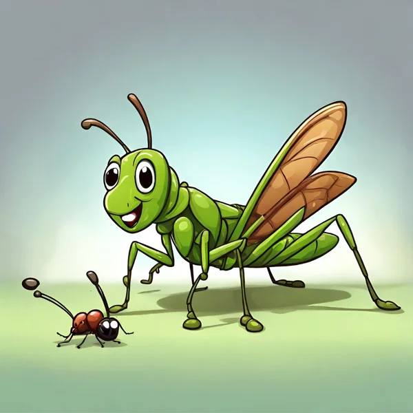 Cover of The Ant and the Grasshopper